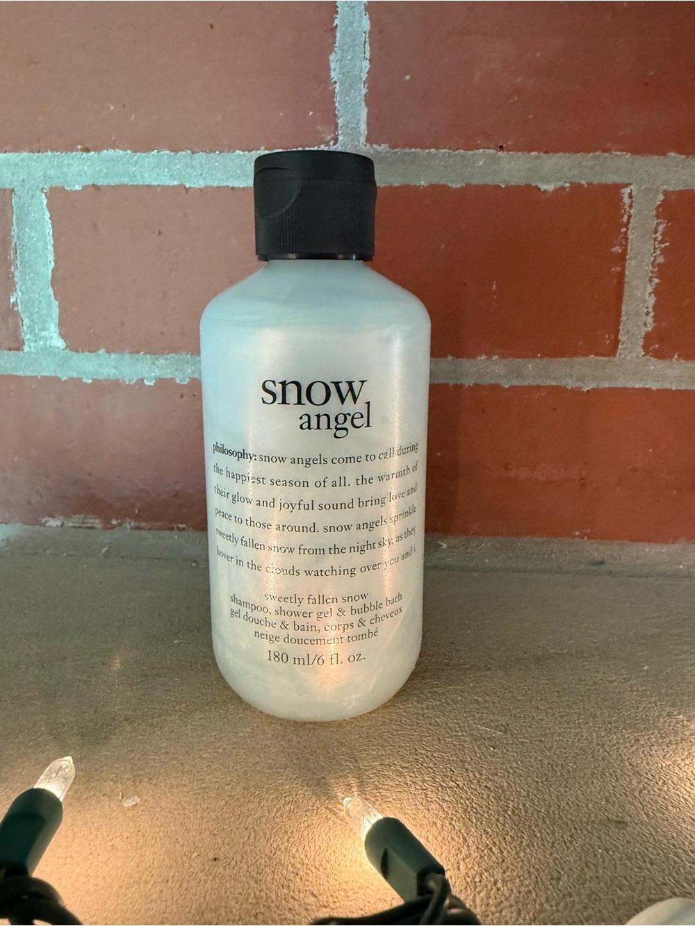 PHILOSOPHY Snow Angel Shampoo Shower Gel Bubble Bath Sweetly Fallen Snow Travel
